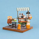 Rolife Aromatic Coffee Cart DIY miniature model kit