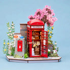 Rolife Blossom Book Booth DIY Miniature Model Kit - Little Worlds