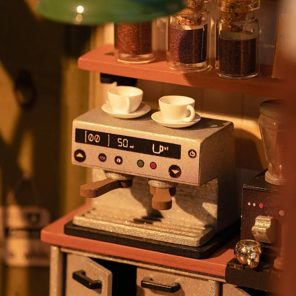 Rolife Coffee Shop DIY miniature kit