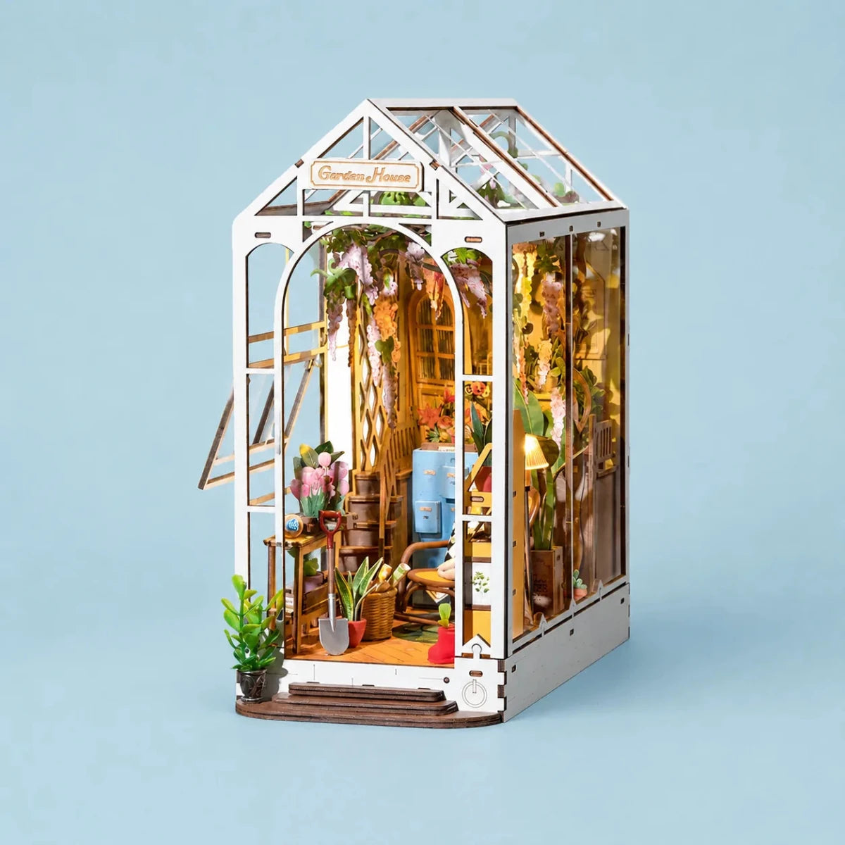 Rolife Garden House DIY Book Nook Kit - Little Worlds