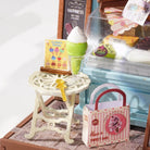 Rolife Gelato Stall DIY Miniature Kit - Little Worlds
