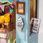 Rolife Gelato Stall DIY Miniature Kit - Little Worlds