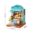 Rolife Gelato Stall DIY Miniature Kit - Little Worlds