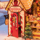 Rolife Gingerbread House Christmas DIY Miniature Kit - Little Worlds