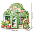 Rolife Green Fountain Garden DIY Miniature Kit - Little Worlds