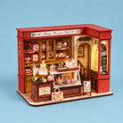 Rolife Honey Dessert Talk Patisserie DIY Miniature Kit - Little Worlds
