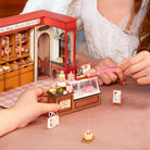 Rolife Honey Dessert Talk Patisserie DIY Miniature Kit - Little Worlds