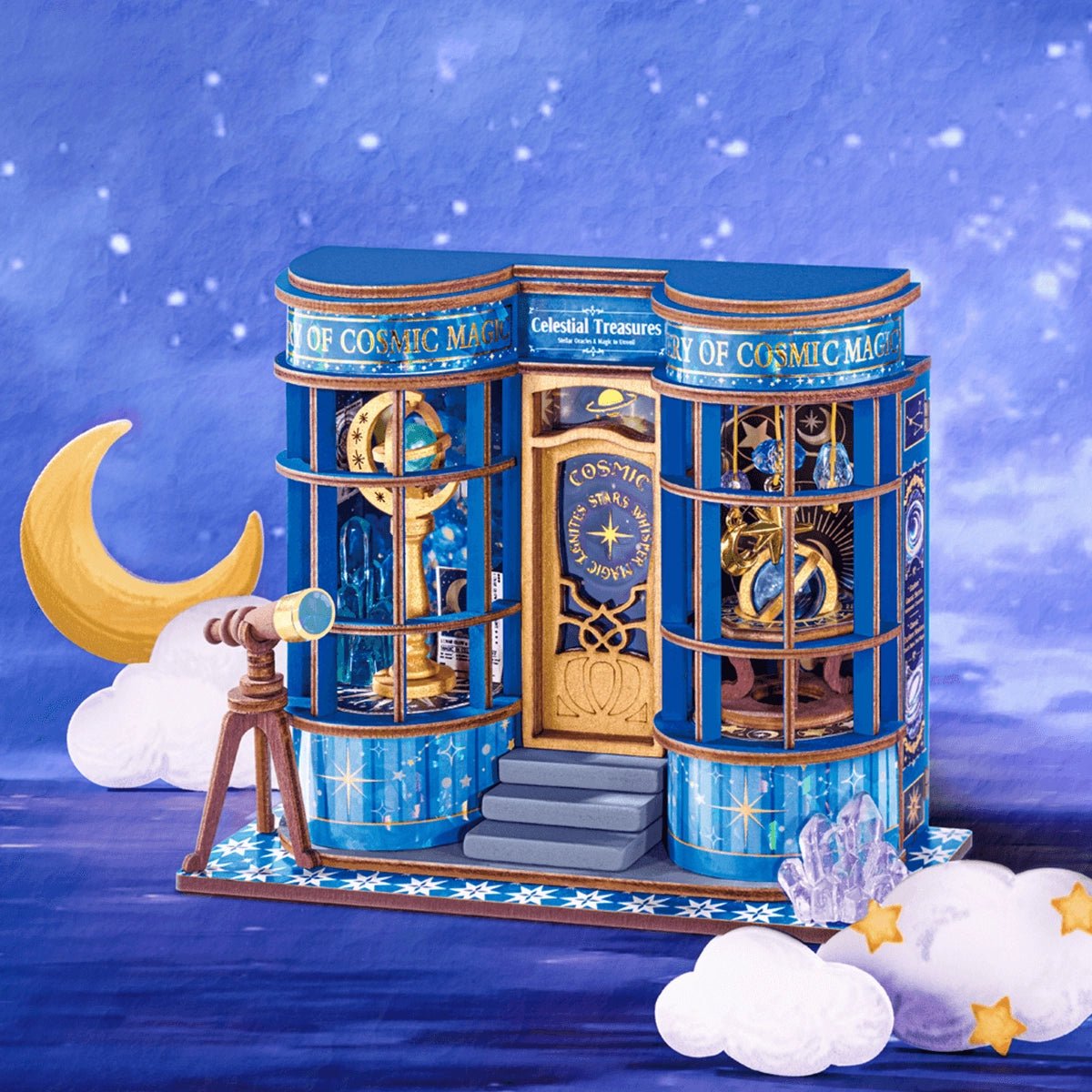 Rolife Magic Astronomy Shop DIY Miniature Kit - Little Worlds