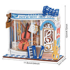 Rolife Melody Instrument Shop DIY Miniature Kit - Little Worlds