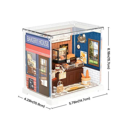Rolife Mini Super Creator Butter Bakery DIY Miniature