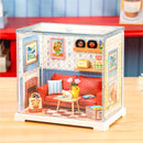Rolife Mini Super Creator Country Blue Lounge DIY Miniature