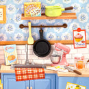Rolife Mini Super Creator Homely Baking Kitchen DIY Miniature