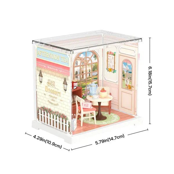 Rolife Mini Super Creator Honey Tea Lounge DIY Miniature - Little Worlds
