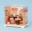 Rolife Mini Super Creator Honey Tea Lounge DIY Miniature