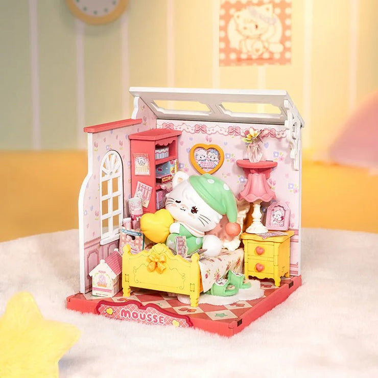 Rolife Mousse's Sweet Night DIY miniature kit