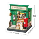 Rolife Post Office DIY miniature kit