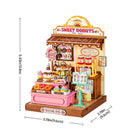 Rolife Sweetie's Donut Shop DIY Miniature Kit - Little Worlds