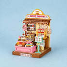 Rolife Sweetie's Donut Shop DIY Miniature Kit - Little Worlds