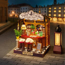 Rolife Tipsy Cat Bar DIY miniature kit