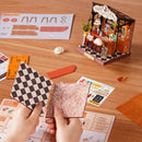 Rolife Tipsy Cat Bar DIY miniature kit