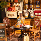 Rolife Tipsy Restaurant DIY Miniature Kit - Little Worlds