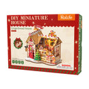 Rolife Gingerbread House Christmas DIY miniature kit