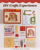 Rolife Christmas Sweet Shack DIY Miniature Dollhouse Kit - Little Worlds