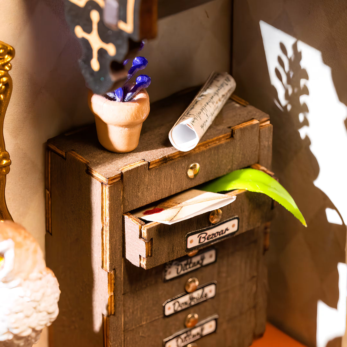 Rolife The Magic Study DIY miniature kit