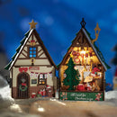 Rolife Twinkling Christmas House DIY miniature kit