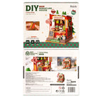 Rolife Christmas Cocoa Shop DIY Miniature Kit - Little Worlds